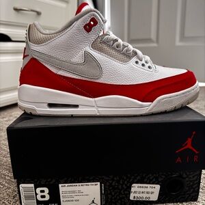 Jordan Air Jordan 3 Retro - White/Red/Gray